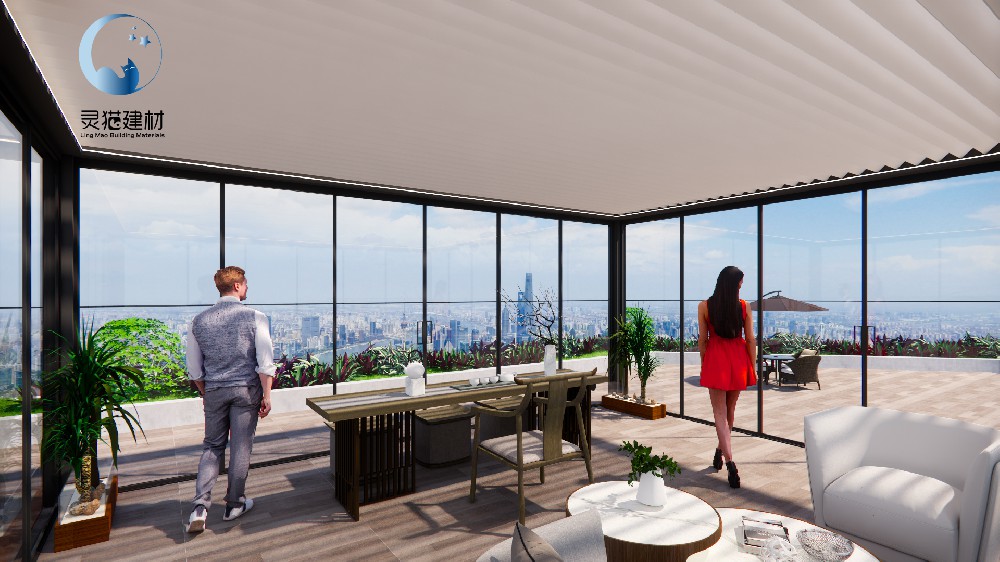 一对一设计翻转百叶太好看了